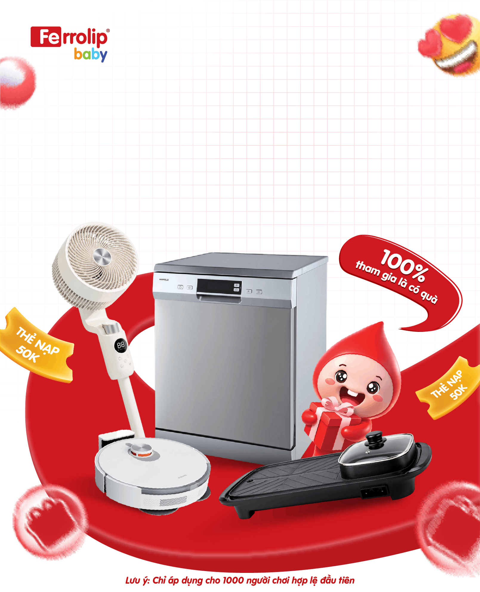 Cuộc thi Iron Review - Dự phòng sắt cùng Ferrolip Baby